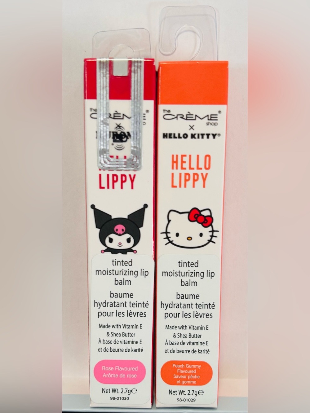 Hello Kitty & Friends x The Creme Shop Set of Tinted Lip Balms